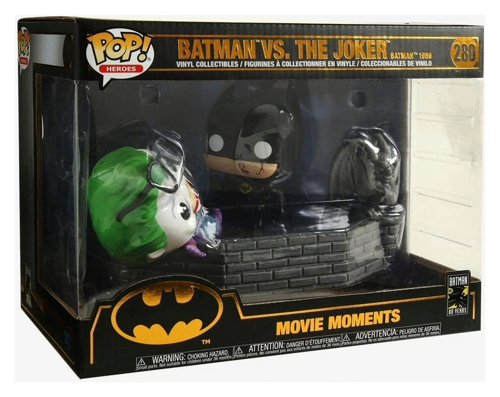 Funko POP! Movie Moment Batman 80th - Batman and Joker (1989) Vinyl Figures