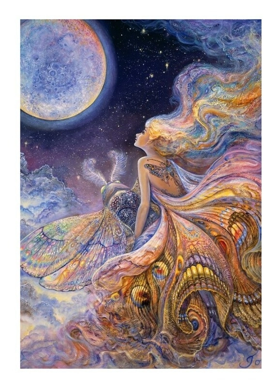 Fly Me to the Moon - Josephine Wall