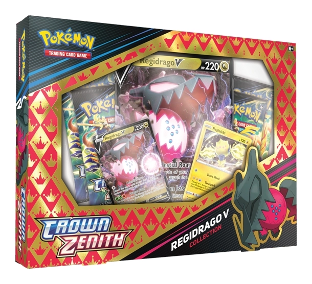 Pokémon SWSH12.5 V - Box - Crown Zenith - Regidrago V Collection - EN