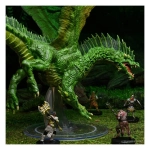 D&D Fantasy Miniatures: Icons of the Realms Adult Green Dragon Premium Figure