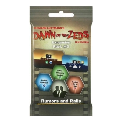 Dawn of the Zeds (3rd Ed.) - Expansion Pack #3 Rumors and Rails - EN