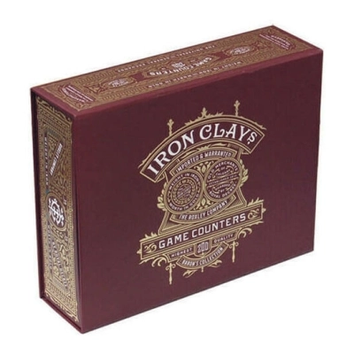 Iron Clays 200 Printed Box with Chips - EN