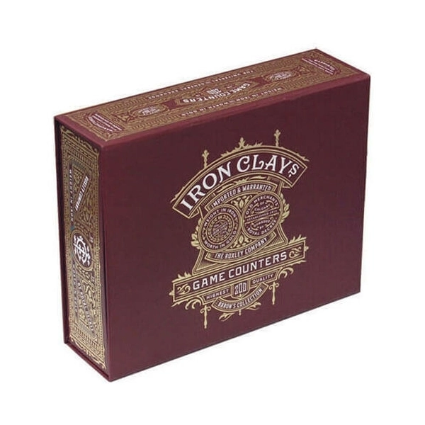 Iron Clays 200 Printed Box with Chips - EN