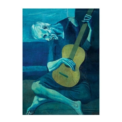 Der alte Gitarrenspieler - Pablo Picasso