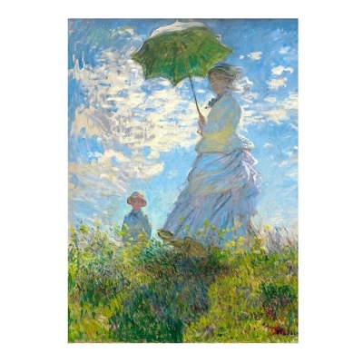 Claude Monet: Frau mit Sonnenschirm