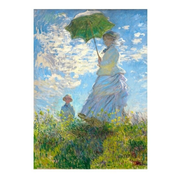 Claude Monet: Frau mit Sonnenschirm