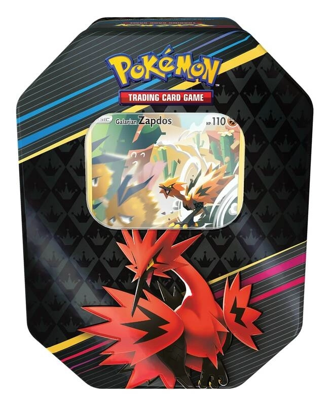 Pokémon SWSH12.5 - Crown Zenith Galarian Zapdos Tin - EN