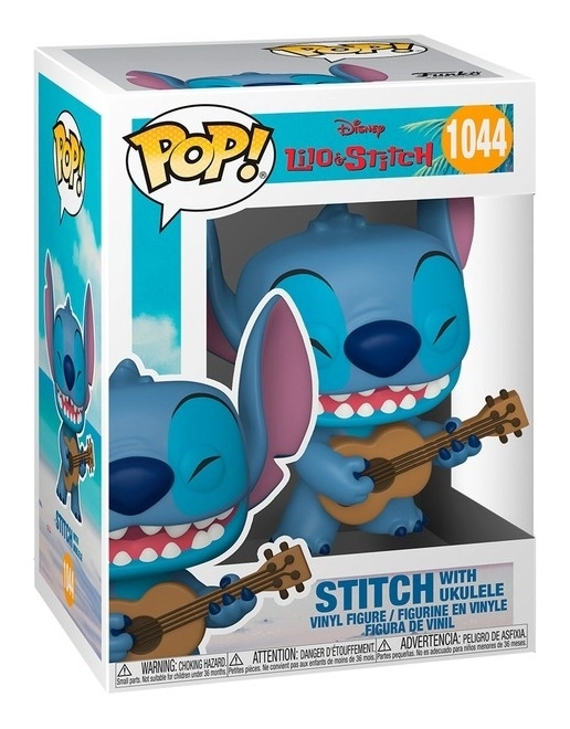 Funko POP! Lilo & Stitch - Stitch w/Ukelele Vinyl Figure 10cm