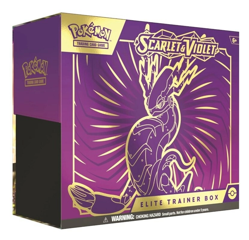 Pokémon SV01 - Elite Trainer Box - Miraidon (violet) - EN