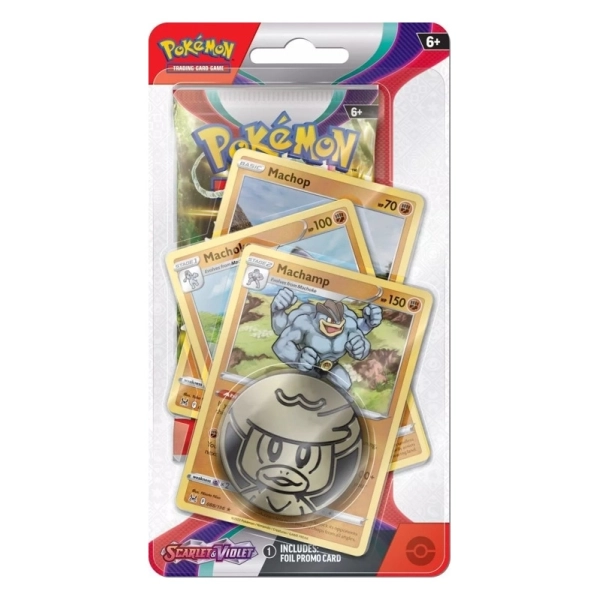 Pokémon SV01 - Premium Checklane Blister - Machamp - EN