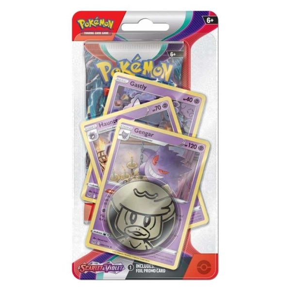 Pokémon SV01 - Premium Checklane Blister - Gengar - EN