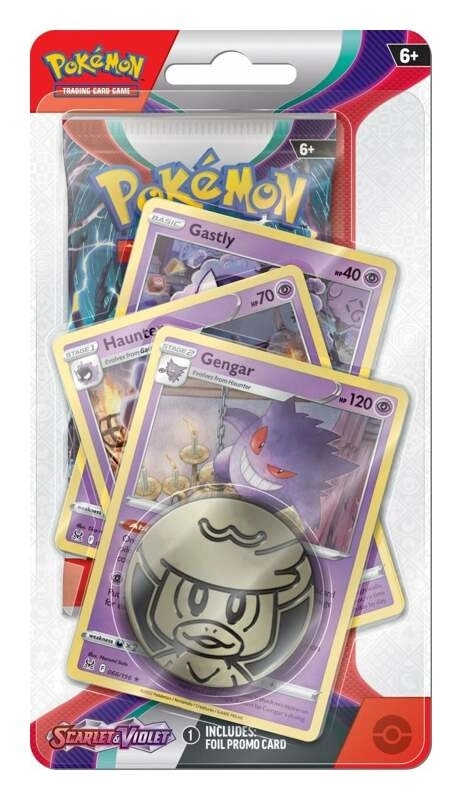 Pokémon SV01 - Premium Checklane Blister - Gengar - EN