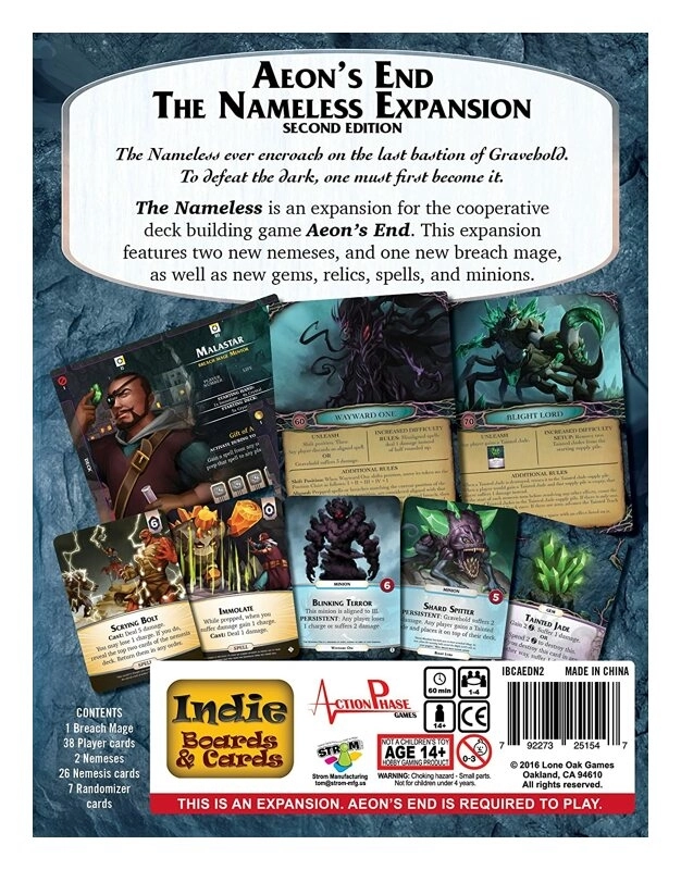 Aeon's End - The Nameless - Second Edition - Expansion - EN
