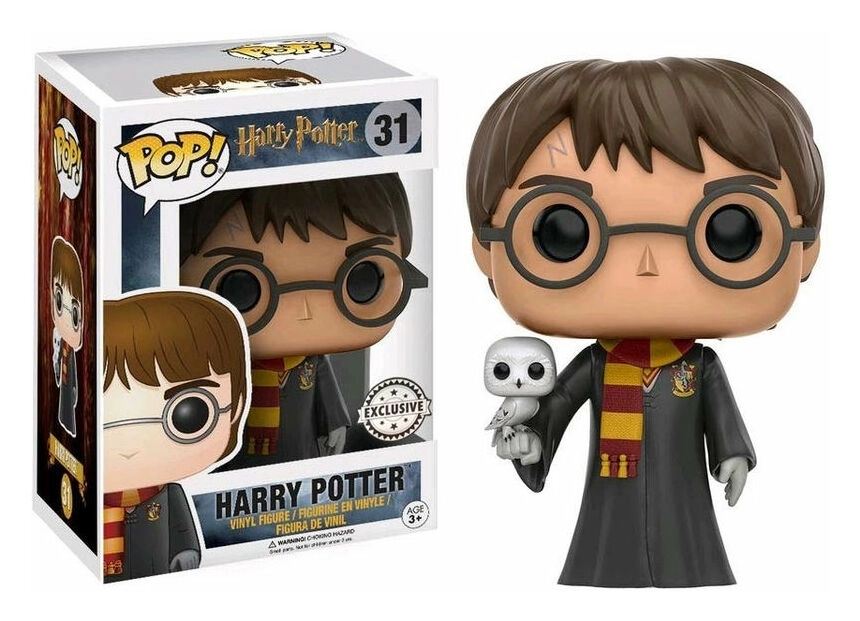Funko POP! Movies - Harry Potter: Harry with Hedwig - Vinyl Figure 10cm
