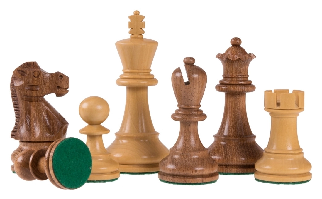 Schachfiguren Jaques Staunton Acacia - 85mm