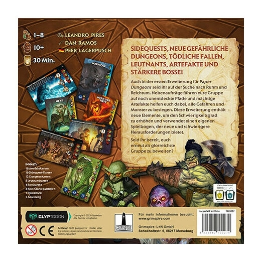 Paper Dungeons - Side Quest Erweiterung