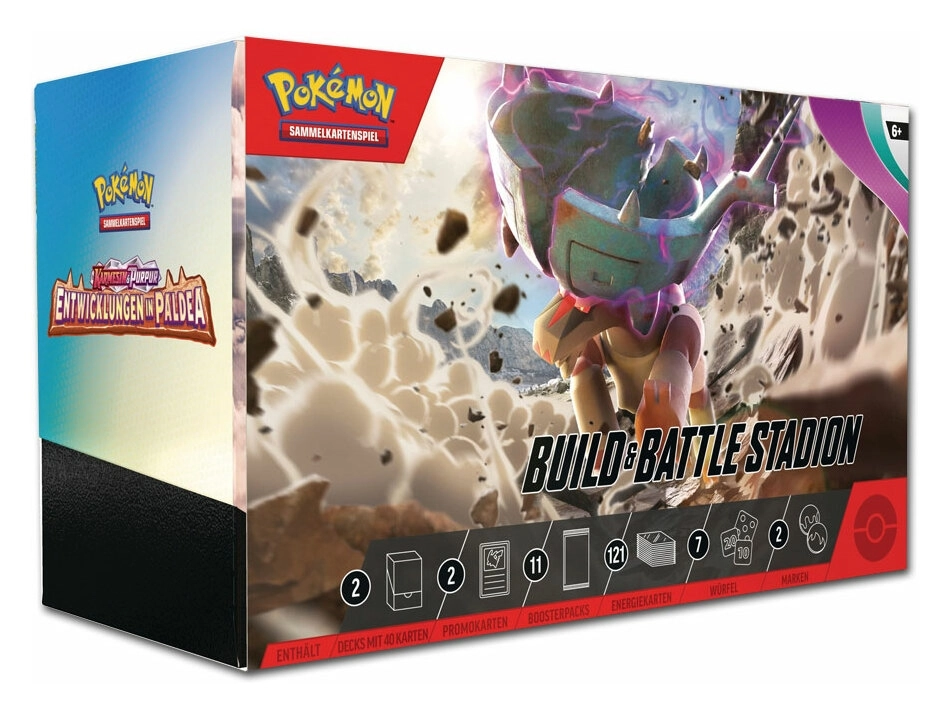 Pokémon SV02 - Entwicklungen in Paldea Build & Battle Stadion - DE