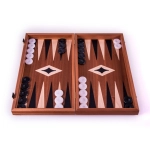 Backgammon Board Classic Mahagoni - 47 x 51cm