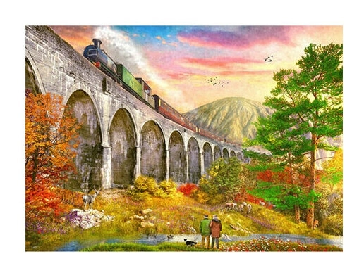 Überfahrt über das Glenfinnan Viadukt