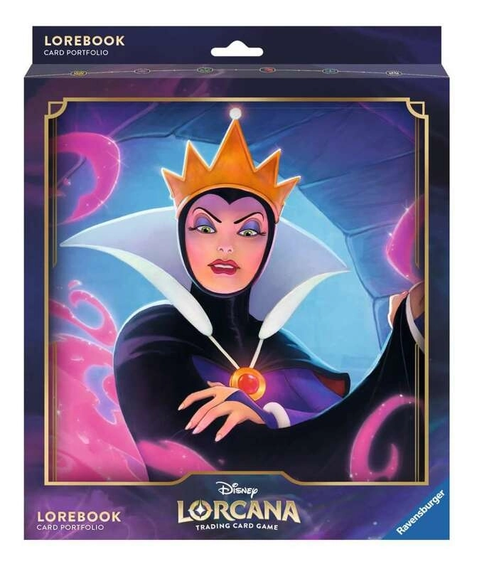 Disney Lorcana - The Evil Queen - Lorebook Card Portfolio