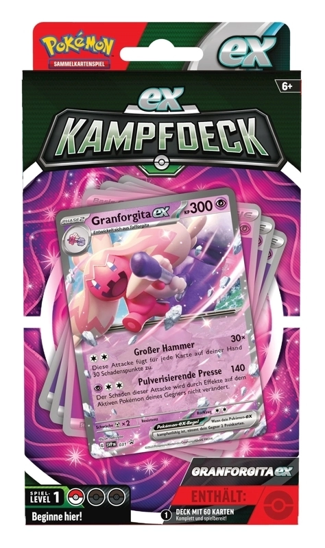 Pokémon Kampfdeck Granforgita Ex - DE
