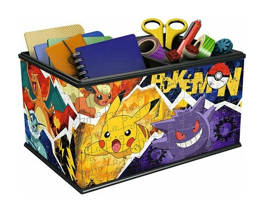 3D Puzzle - Aufbewahrungsbox Pokémon