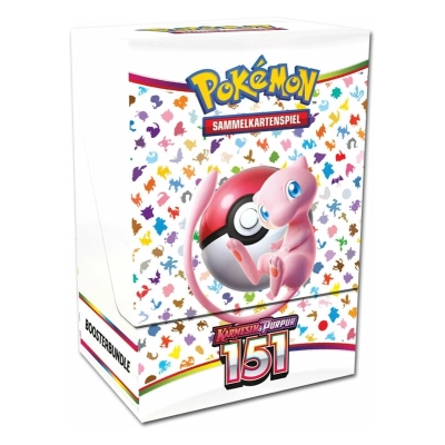 Pokémon SV03.5 151 6 Booster Bundle - DE