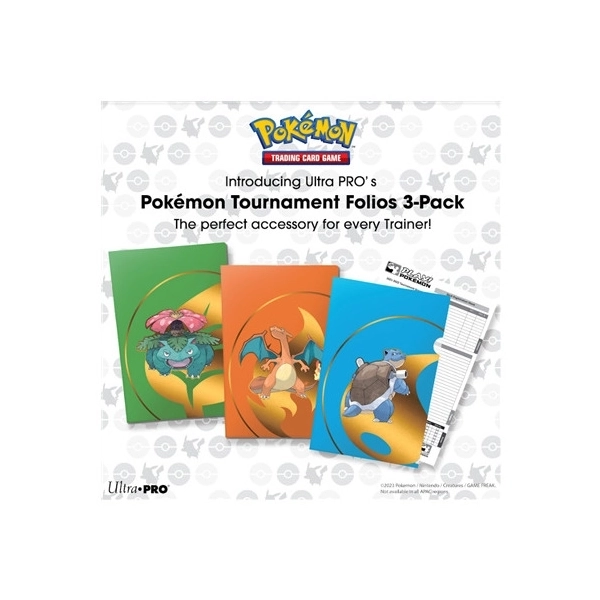 Pokémon - Tournament Folio 3-Pack