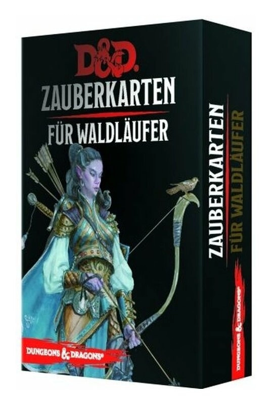 D&D Zauberkarten Waldläufer (46 Karten) DE RPG von Gale Force Nine