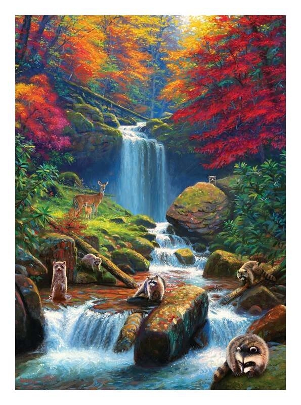 Mystic Falls in Autumn