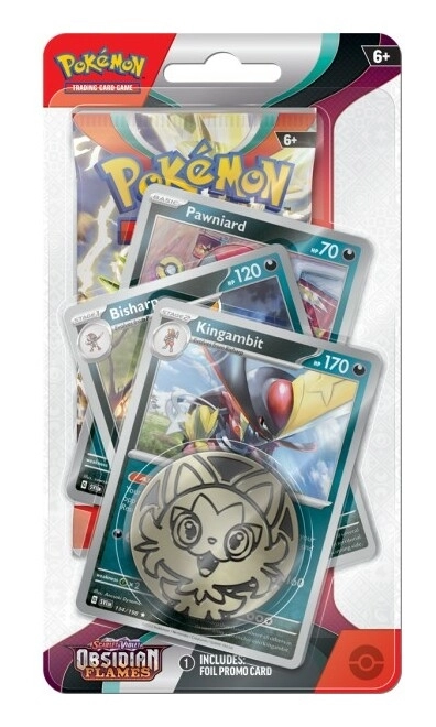 Pokémon SV03 - Obsidian Flames - Premium Checklane Blister - Kingambit - EN