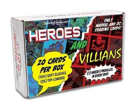 Heroes and Villians Trading Cards - EN