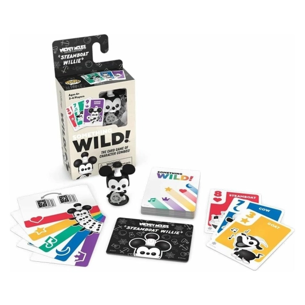 Something Wild Card Game Disney Mickey Mouse Steamboat Willie