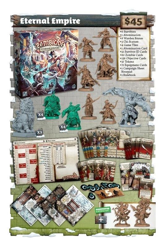 Zombicide: White Death - Eternal Empire - Expansion - EN