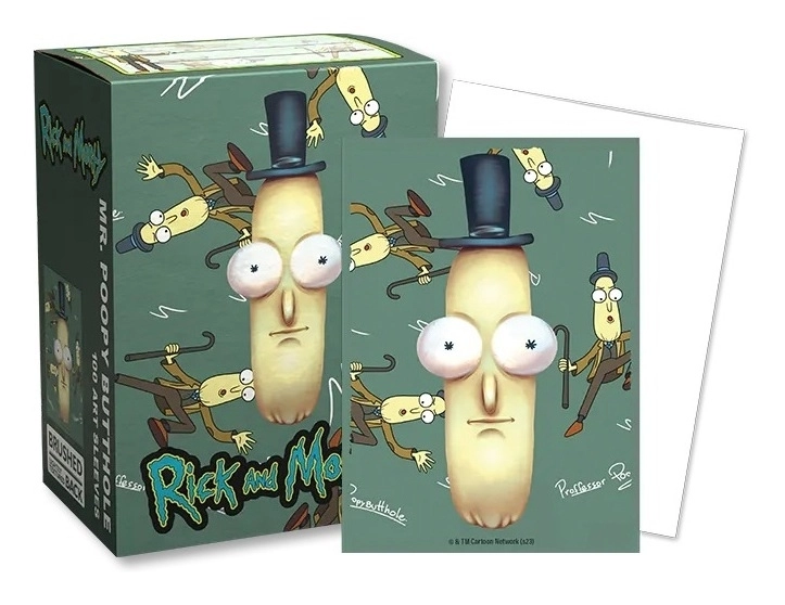 Dragon Shield License Standard size Sleeves - Mr. Poopy Butthole (100 Sleeves)