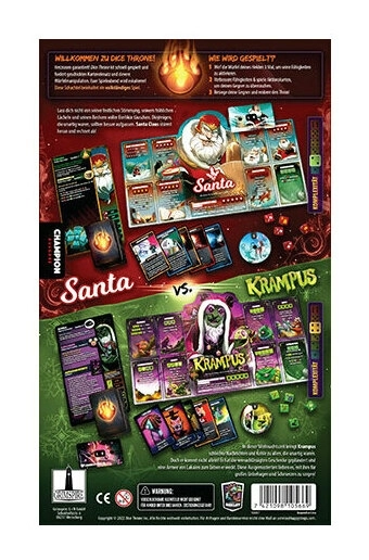 Dice Throne - Santa vs. Krampus - DE