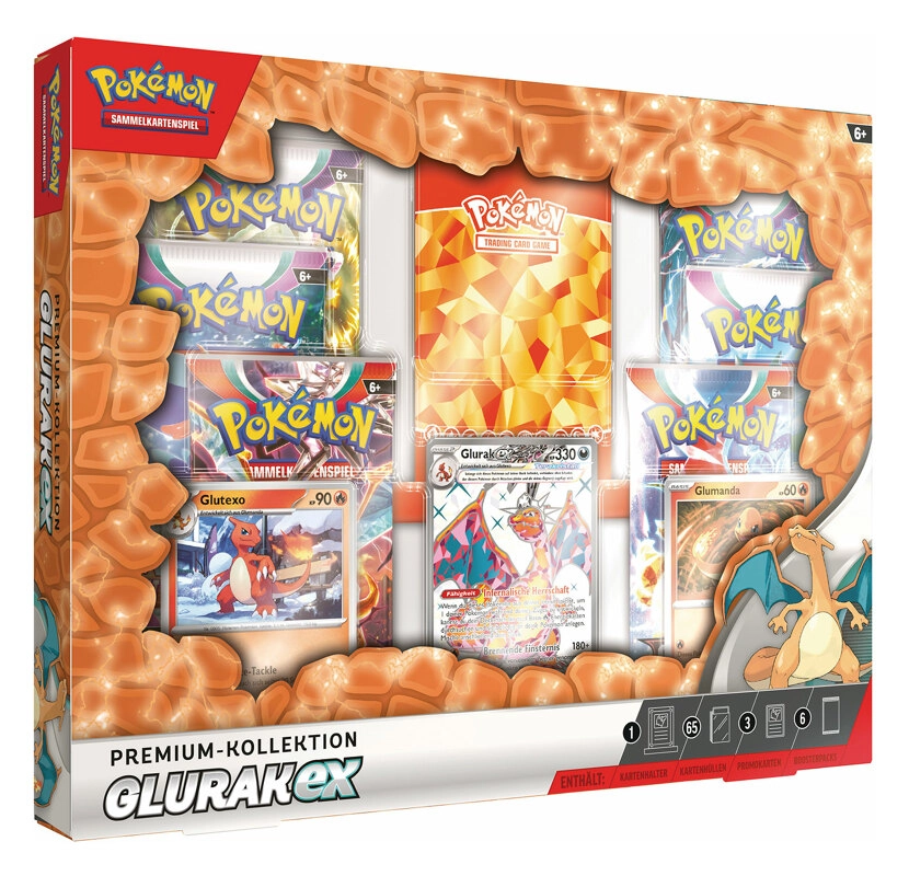 Pokémon Glurak ex Premium Kollektion - DE