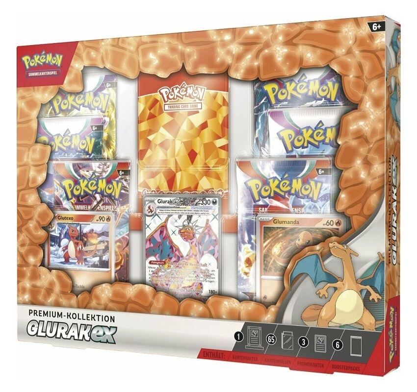 Pokémon Glurak ex Premium Kollektion - DE