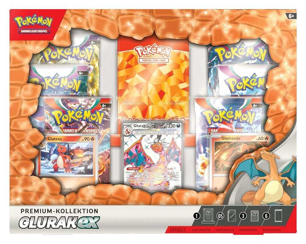 Pokémon Glurak ex Premium Kollektion - DE