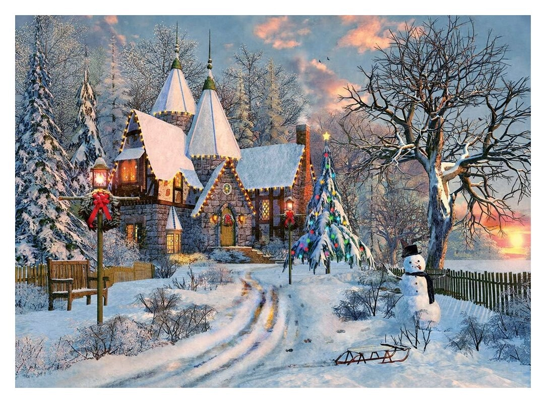 Landhaus im Weihnachtsglanz - Dominic Davison