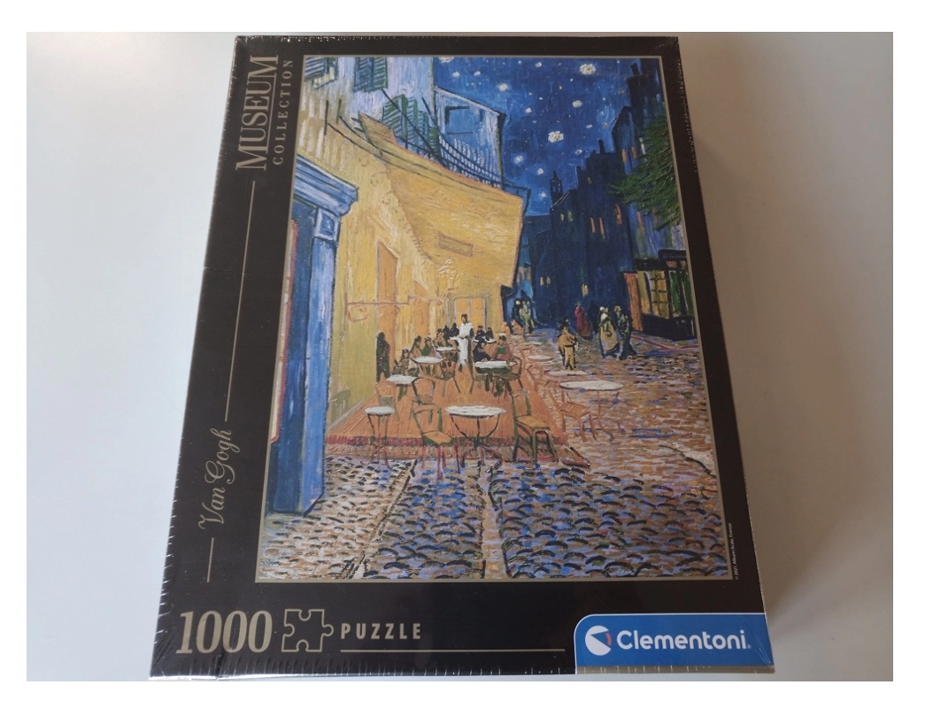 Caféterrasse bei Nacht, Van Gogh (Defekte Verpackung)