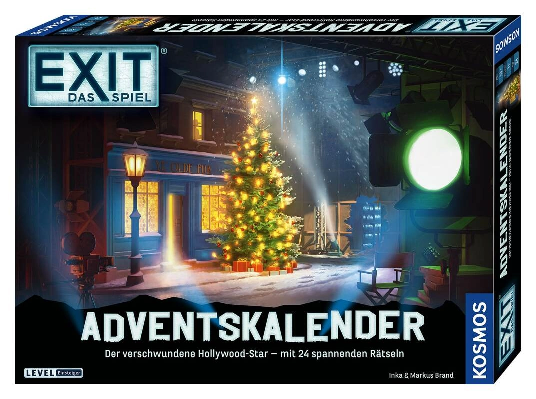 EXIT – Das Spiel Adventskalender: Der verschwundene Hollywood-Star - '23