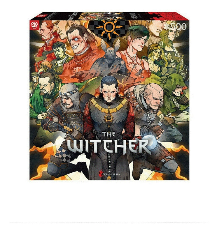 Gaming Puzzle: The Witcher Nilfgaard Puzzle - 500 Teile