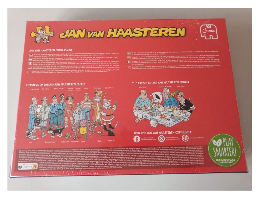 Winterspiele - Jan van Haasteren (Defekte Verpackung)