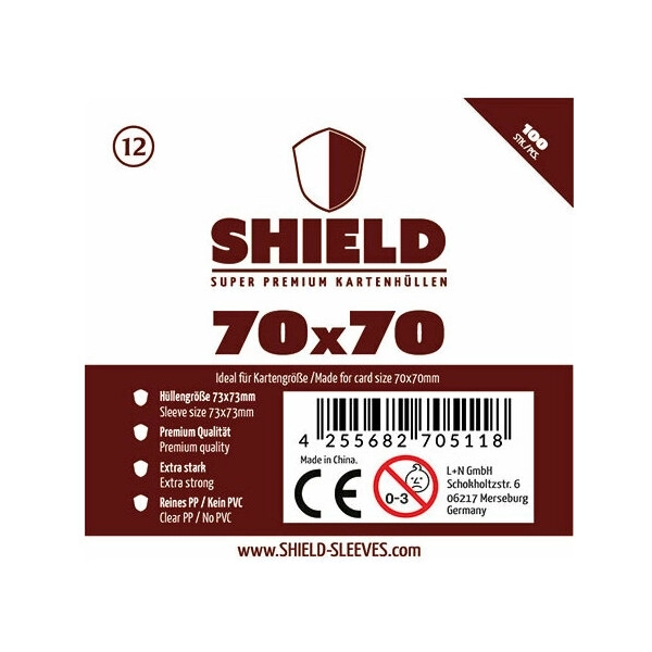 Shield Titan 7 - 100 Super Sleeves für Kartengröße 65 x 100 mm Spiel   Shield Titan 7 - 100 Super Sleeves für Kartengröße 65 x 100 mm kaufen