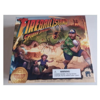 Fireball Island - Spider Springs - Expansion - EN (Defekte Verpackung)