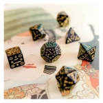 Japanese Dice Set Deep Night Firefly