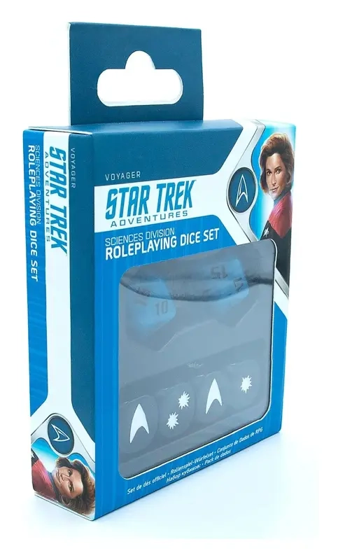 Star Trek Adventures Science Division Dice Set