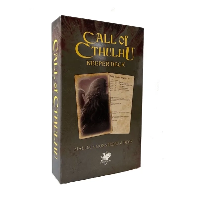 Call of Cthulhu RPG - The Malleus Monstrorum Keeper Deck - EN
