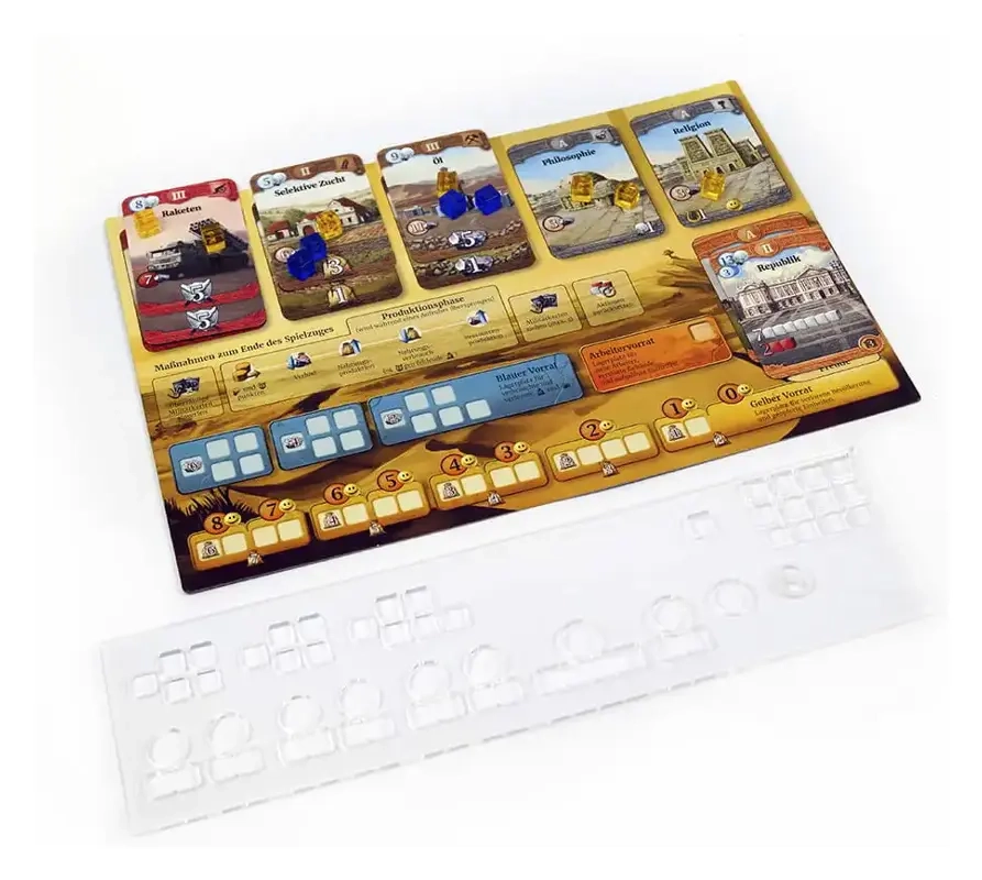 Board Game Mini Organizer: Through the Ages (4 Stück)